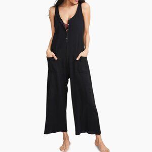 Hatch Black Sleeveless Jumpsuit
